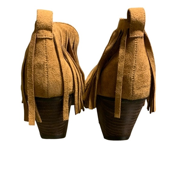 Coconuts by Matisse Suede Fringe Booties - Picture 4 of 7